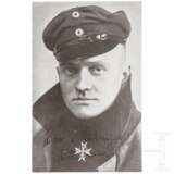 Manfred von Richthofen (1892 - 1918) - Foto-Druck mit Widmung - Foto 1
