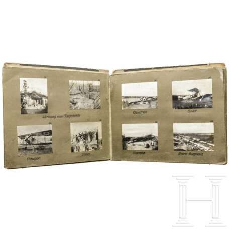 Fotoalbum einer dt. Fliegerabteilung im 1. Weltkrieg mit Einsatz bei Verdun - фото 3