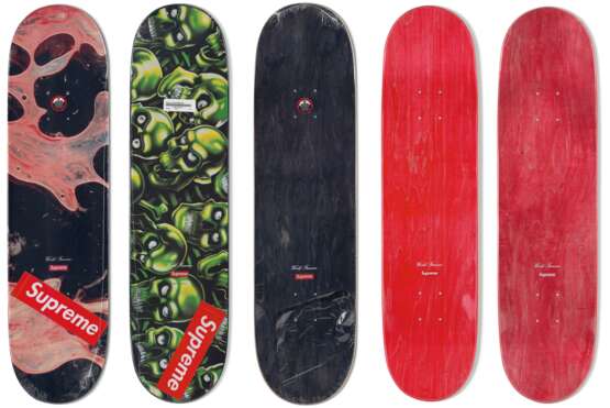 A COLLECTION OF SPECIAL EDITION BIG LOGO SKATEBOARDS - photo 2