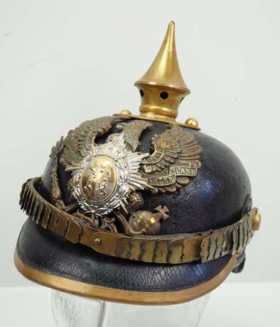 7. Thüringisches Infanterie-Regiment Nr. 96, II. Bataillon, Helm für Mannschaften - Kammerstück. - Foto 1