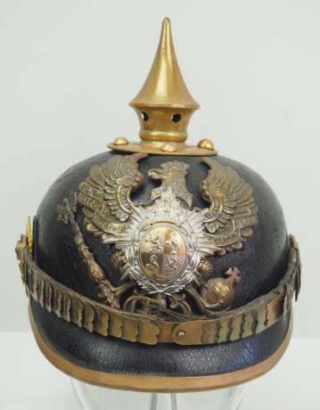 7. Thüringisches Infanterie-Regiment Nr. 96, II. Bataillon, Helm für Mannschaften - Kammerstück. - photo 2