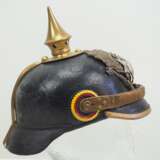 7. Thüringisches Infanterie-Regiment Nr. 96, II. Bataillon, Helm für Mannschaften - Kammerstück. - Foto 3