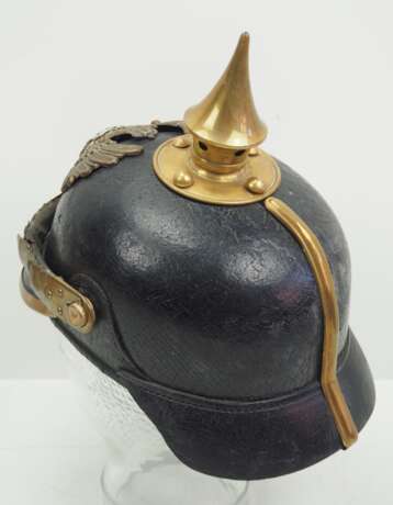 7. Thüringisches Infanterie-Regiment Nr. 96, II. Bataillon, Helm für Mannschaften - Kammerstück. - Foto 4