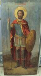 the icon of Ivan the Warrior 107.5 cm