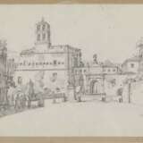 Deutsch (?) - Sorrent - Piazza del Castello (Piazza Tasso) , um 1833 - фото 1
