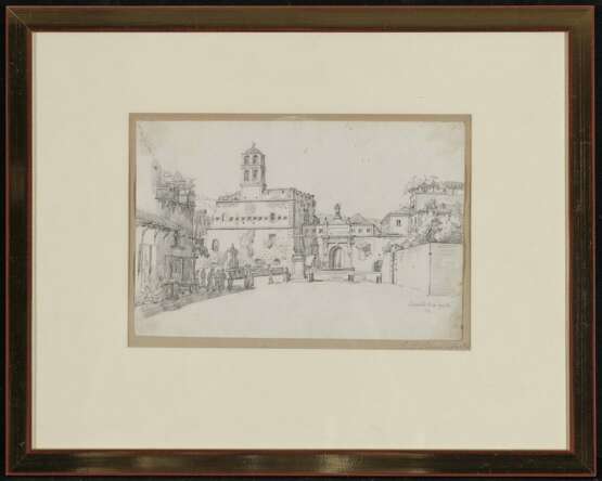 Deutsch (?) - Sorrent - Piazza del Castello (Piazza Tasso) , um 1833 - photo 2