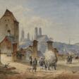 Friedrich Eibner - München von der Vorstadt aus gesehen - Архив аукционов