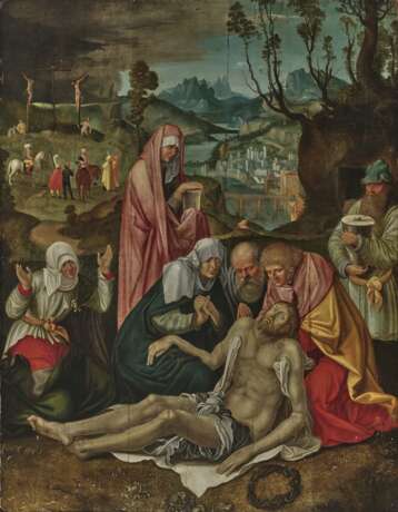 Albrecht Dürer, Nachfolge wohl um 1620 - Die Beweinung Christi - Foto 1