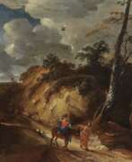 Lodewijk de Vadder. Lodewijk de Vadder, zugeschrieben - Weite Landschaft mit Darstellung der Hl. Familie auf der Flucht nach Ägypten 