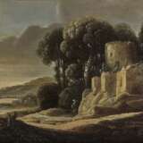 Gottfried (Goffredo) Wals - Landschaft mit Ruine und Figurenstaffage - Foto 1