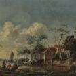 Cornelis Gerritsz. Decker, zugeschrieben - Niederländische Flusslandschaft - Auction archive