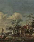 Cornelis Gerritsz. Decker. Cornelis Gerritsz. Decker, zugeschrieben - Niederländische Flusslandschaft 