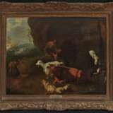 Niederlande - Hirte mit Tieren am Brunnen , 17. Jahrhundert - Foto 2