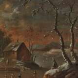 Italien - Winterlandschaft , 18. Jahrhundert - Foto 1