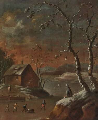 Italien - Winterlandschaft , 18. Jahrhundert - photo 1