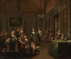 Unbekannt - Höfisches Fest , 18. Jahrhundert