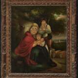 England - Mutter mit zwei Kindern , 1. Hälfte 19. Jahrhundert - photo 2