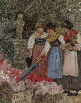 Rudolf Hirth du Frênes - Im Botanischen Garten