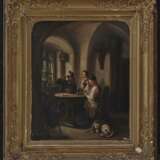 Süddeutsch - Kartenspieler in der Gaststube , 19. Jahrhundert - Foto 3