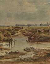 Johann Friedrich Voltz - Landschaft mit Kühen