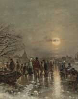 Désiré Thomassin - Eisvergnügen vor der Stadt 