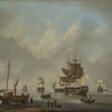 Dominique de Bast - Hafenszene mit Schiffen - Auction archive