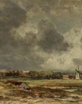Eduard Schleich d. Ä. - Holländische Landschaft