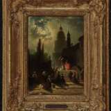 Unbekannt - Nächtliche Prozession bei Vollmond , 19. Jahrhundert - фото 2