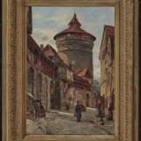 August Fischer - Die Burg in Nürnberg mit dem Sinwellturm - фото 2