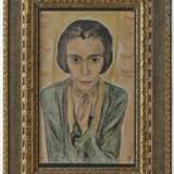Karl Hauk - Portrait of a lady. 1924 - фото 1