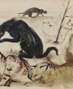 Йозеф Хегенбарт. Josef Hegenbarth - Cats. Fox. 1940, 1943 