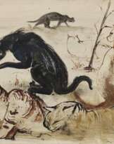 Josef Hegenbarth - Cats. Fox. 1940, 1943