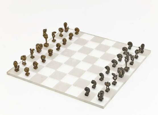 Alfred Aschauer - Chess set. 1966 - Foto 1