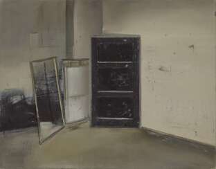 Johannes Rochhausen - Untitled (Room with black door). 2006 