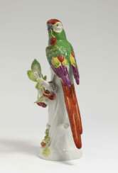 Papagei mit Kirschen Meissen, nach Modell von J. J. Kändler 