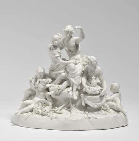 Gruppe mit Flora und Pomona Nymphenburg, nach Frankenthaler Modell von Johann Adam - фото 1