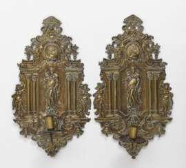Paar Blaker, einflammig Deutsch, 17. Jahrhundert (?)