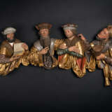 Predella mit vier männlichen Halbfiguren - Foto 1