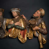 Predella mit vier männlichen Halbfiguren - photo 3