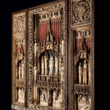 Meisterliches Altar-Triptychon im gotischen Stil - Foto 3