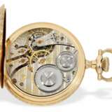 Taschenuhr: amerikanische Prunksavonnette mit Präzisionswerk, "Chronometer" Hampden No. 3278082, ca.1917 - фото 5