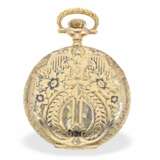Taschenuhr: amerikanische Prunksavonnette mit Präzisionswerk, "Chronometer" Hampden No. 3278082, ca.1917 - Foto 6