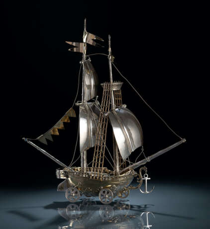 Schiffsmodell im Barock-Stil - Foto 1