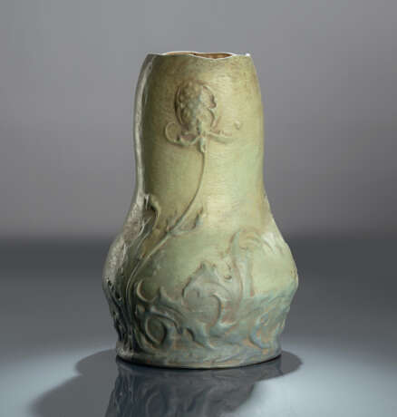 Vase mit Disteldekor - Foto 1