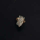 Marquise-Ring mit Diamantbesatz - photo 1