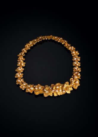 Feines Gold-Blumen-Collier - photo 2