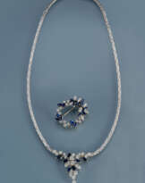 Collier und Brosche