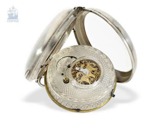 Taschenuhr: ausgefallene, besonders große österreichische Prunk-Spindeluhr, ca. 1780 - фото 5