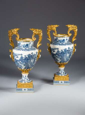 Paar prunkvolle Vasen - Foto 1