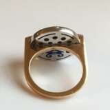 Rosegold-Ring mit Brillanten - photo 2